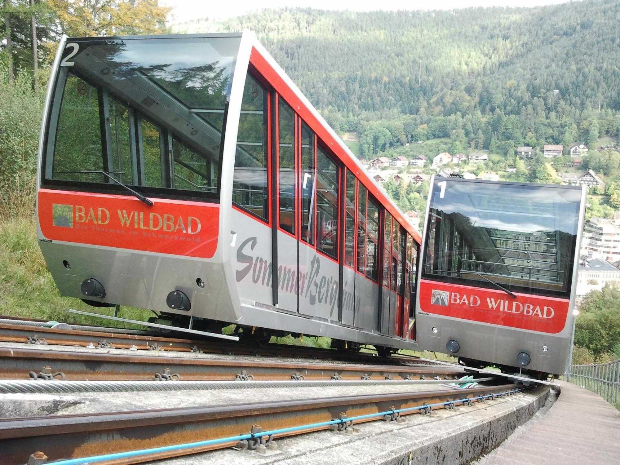 Aparthotel Schwarzwald Panorama Bad Wildbad Buitenkant foto